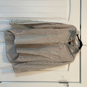 Levi’s button-up, size Large. White shirt with green lines all the way down.